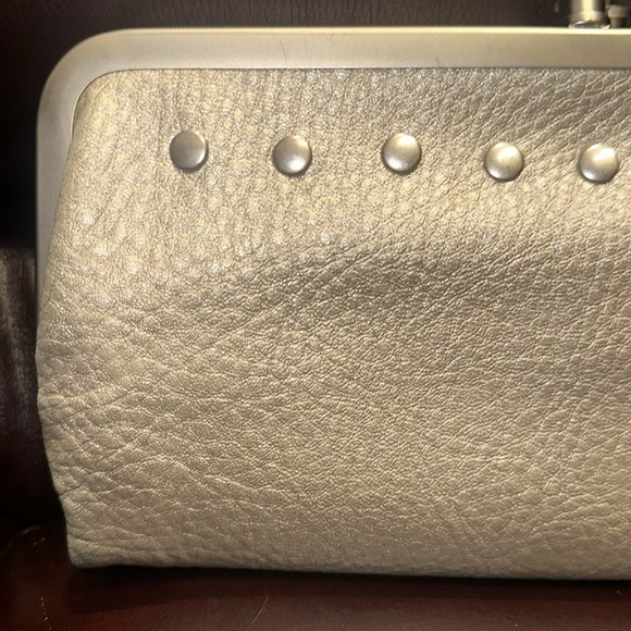 Chico’s Faux Leather Foldout Clutch - Picture 3 of 16